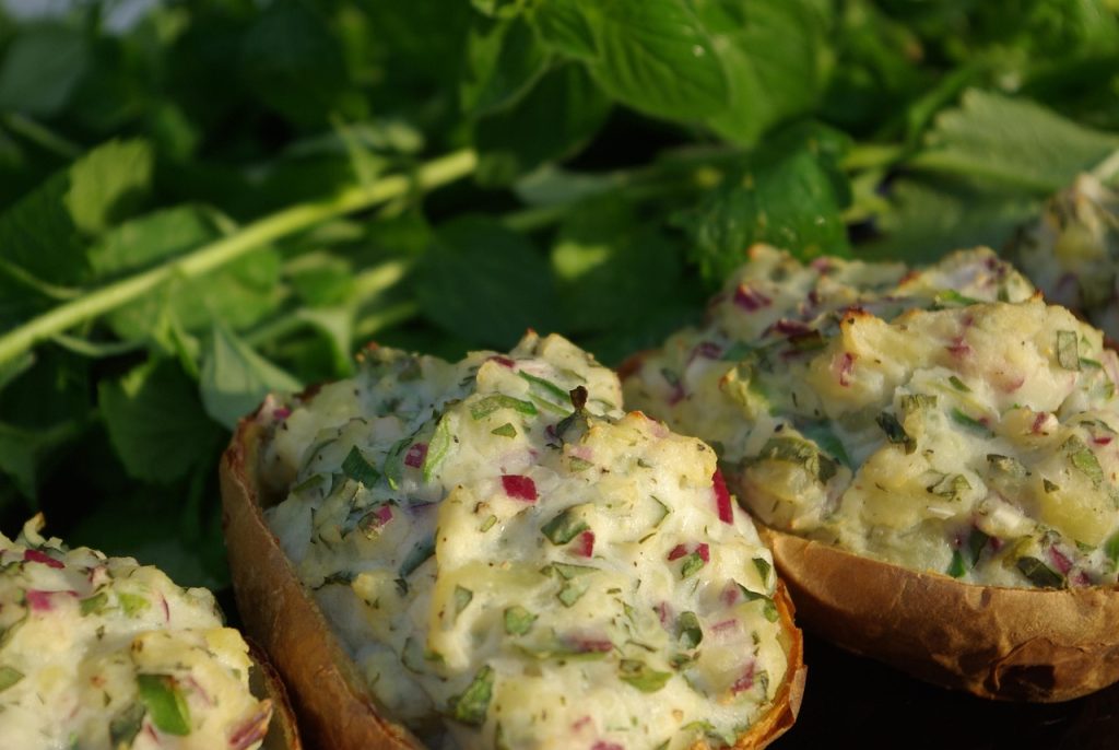 stuffed potato