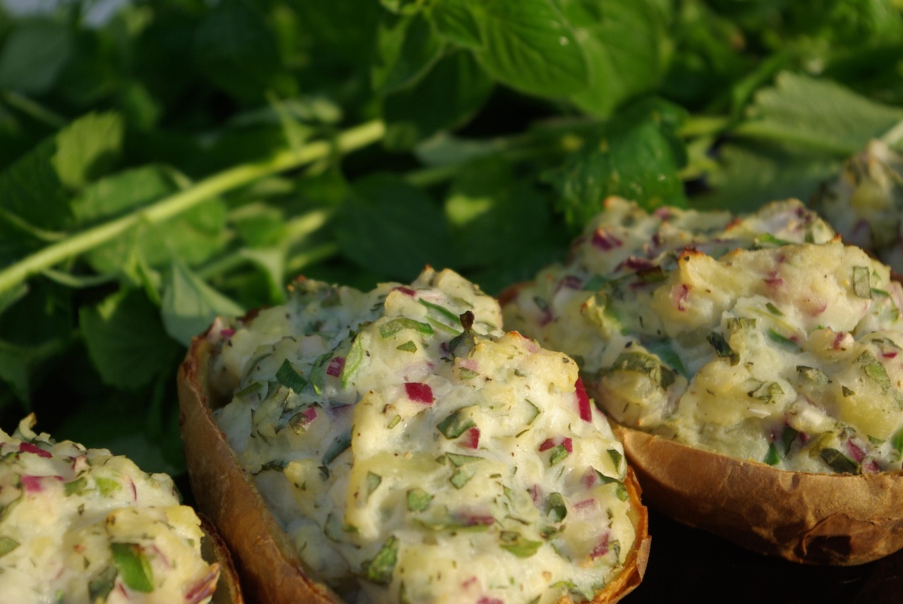stuffed potato